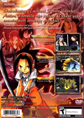 Shaman King - Funbari Spirits (Japan) box cover back